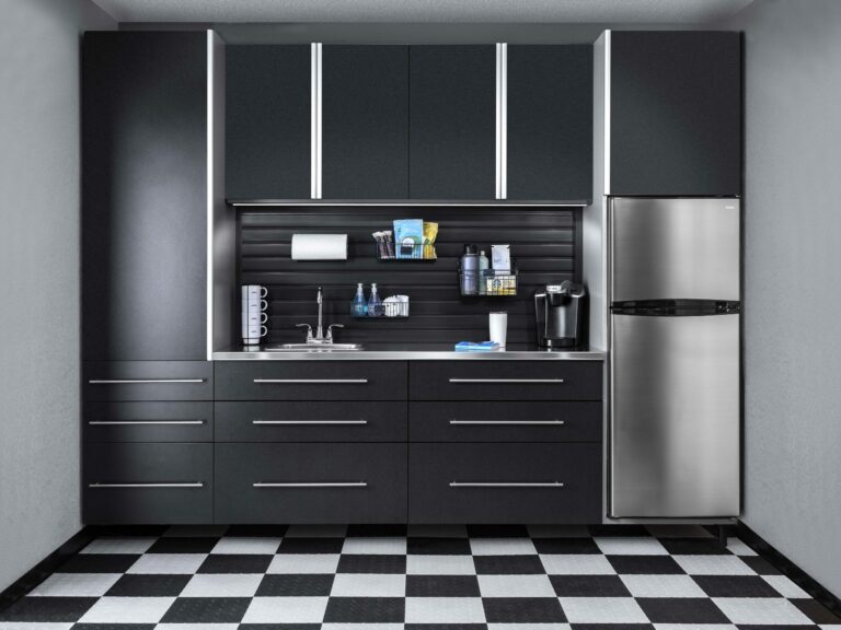 Basalt-Cabinets-with-Stainless-Countertop-and-Swisstrax-June-2021-scaled