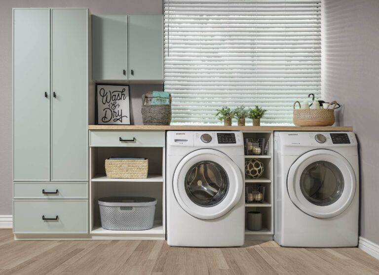 White-and-Dew-Slim-Shaker-Laundry-Room-Jul-2020