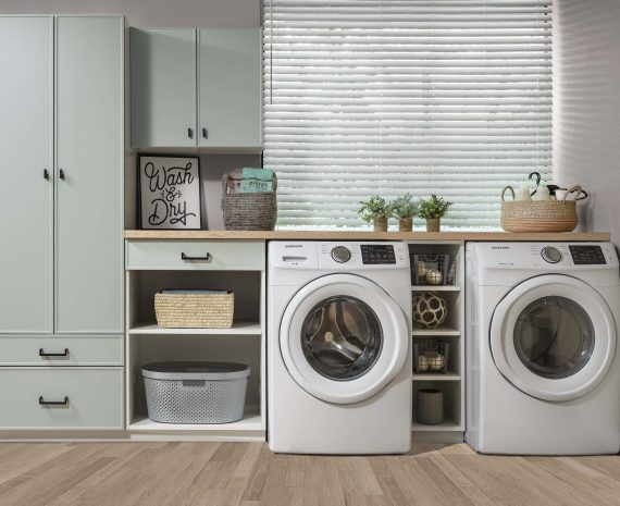 White-and-Dew-Slim-Shaker-Laundry-Room-Jul-2020-1-scaled